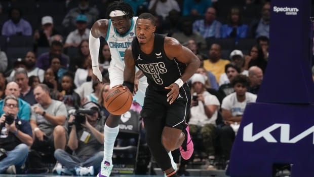 Brooklyn Nets guard Lonnie Walker IV